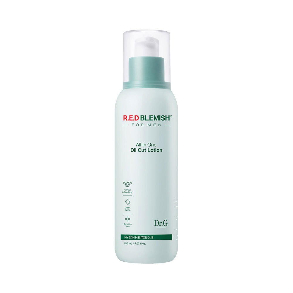 [企划装] Dr.G 红色痘痘修护 男士 多效合一 Oilkeot 乳液150ml 企划装（赠30ml）