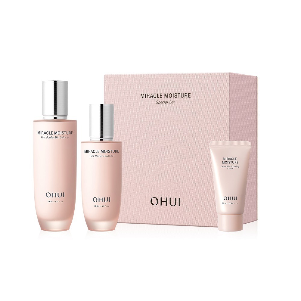 [保湿礼盒] OHUI 奇迹保湿粉红屏障 2件套装