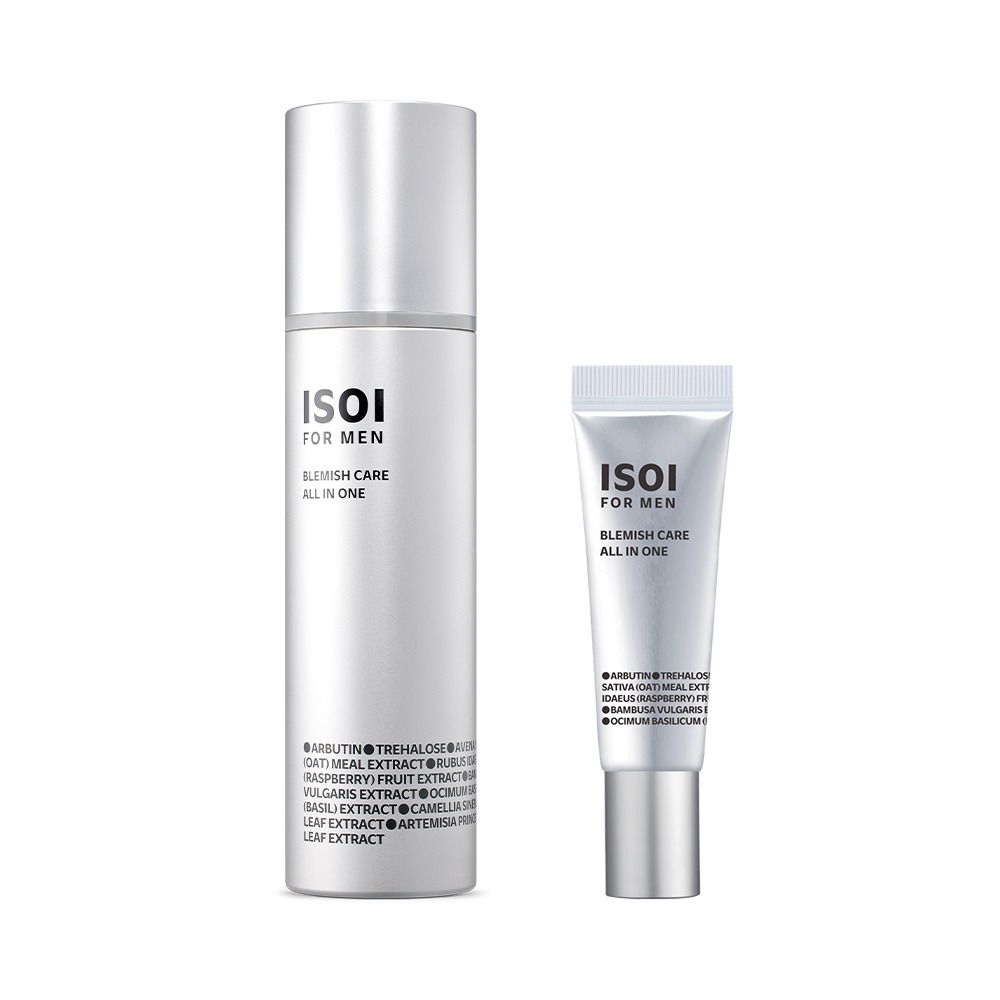 [提亮/Mingamseong] isoi 男士 焕亮修护多效合一 100ml 企划装（赠祛斑多效合一 15ml）