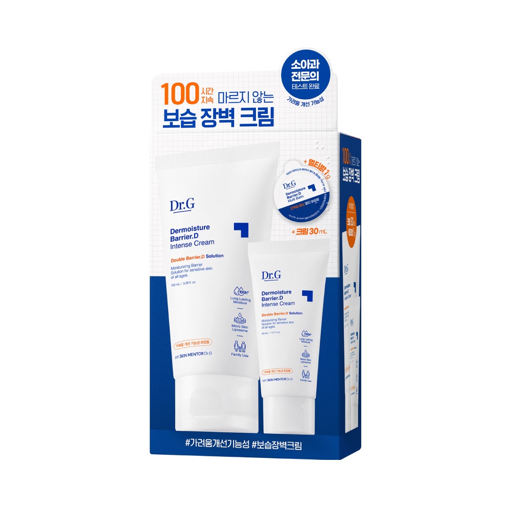 [屏障保湿面霜] Dr.G 深层保湿屏障D 紧致 面霜 100ml 企划装 3Jong