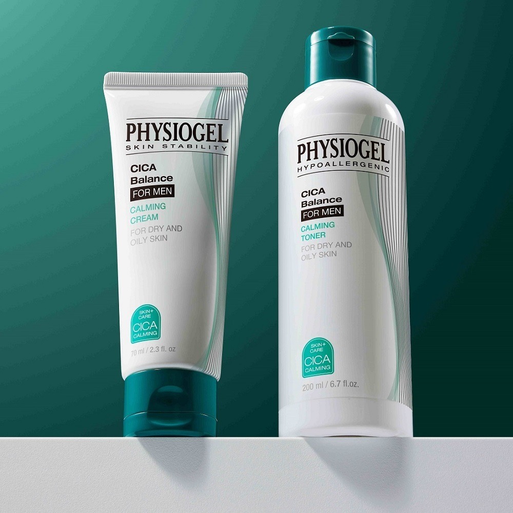 Physiogel 修护积雪草平衡 男士 2Jong (+流体100ml or 面霜70ml) 企划装
