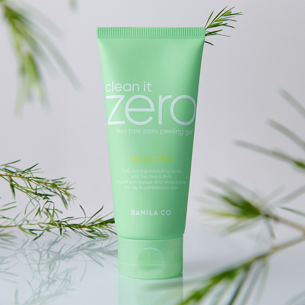 [低刺激 Pilring] Banila Co Clean It Zero 茶树 毛孔 去角质凝胶 120ml (+50ml)