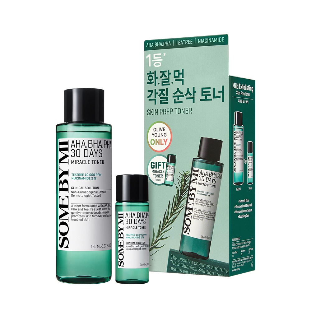 SseomBYMi AHA BHA PHA 30 Deijeu 奇迹爽肤水 企划装 (150ml+30ml)