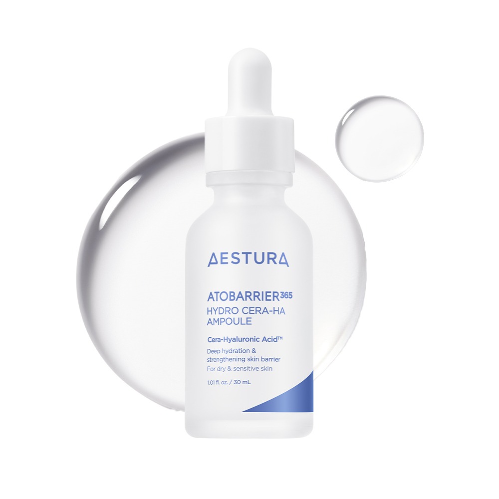 (50%Yongryang) AESTURA Atobarrier365 Ceramide-玻尿酸 补水安瓶 30ml 企划装（赠15ml）