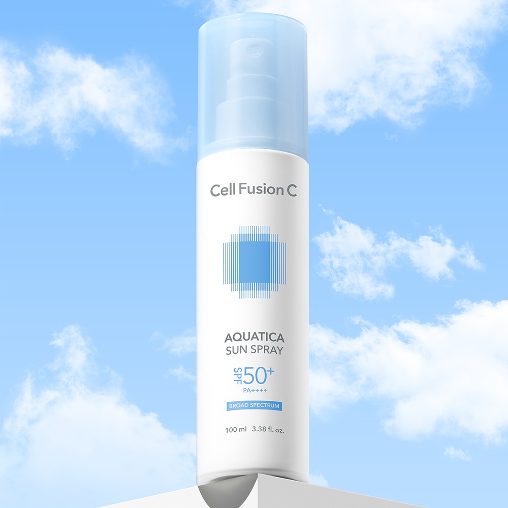 [Ppurineun 防晒霜/补水修护] Cellfusion C 水润Tika Sseon 喷雾 100ml