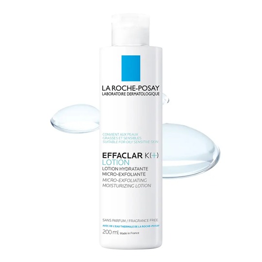 [角质Yubun修护] 理肤泉 Effaclar K(+) 爽肤水 200ml 企划装(+Effaclar 泡沫洁面乳 50ml)