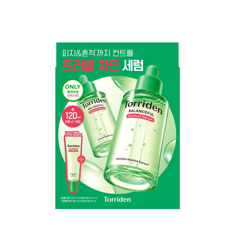 [KoreutiseuPICK] Torriden 平衡修护积雪草控油精华 50ml 双重企划装（赠20ml）