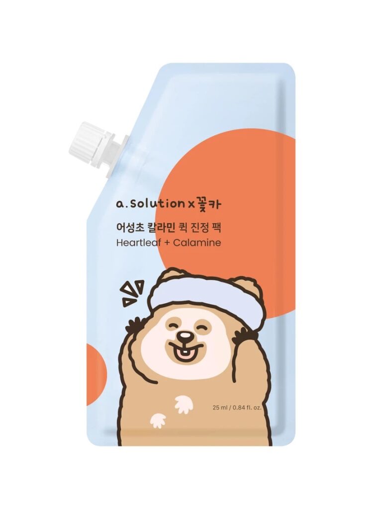 A-Solution 鱼腥草卡拉明 快速舒缓面膜 25ml X Koka