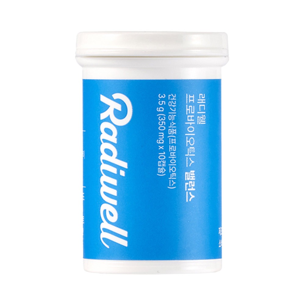 Radiwell 益生菌 Baelreonseu 10胶囊*3瓶 (30日量)