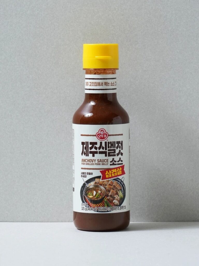 Ottogi 济州Sik Meljeot Soseu 325g
