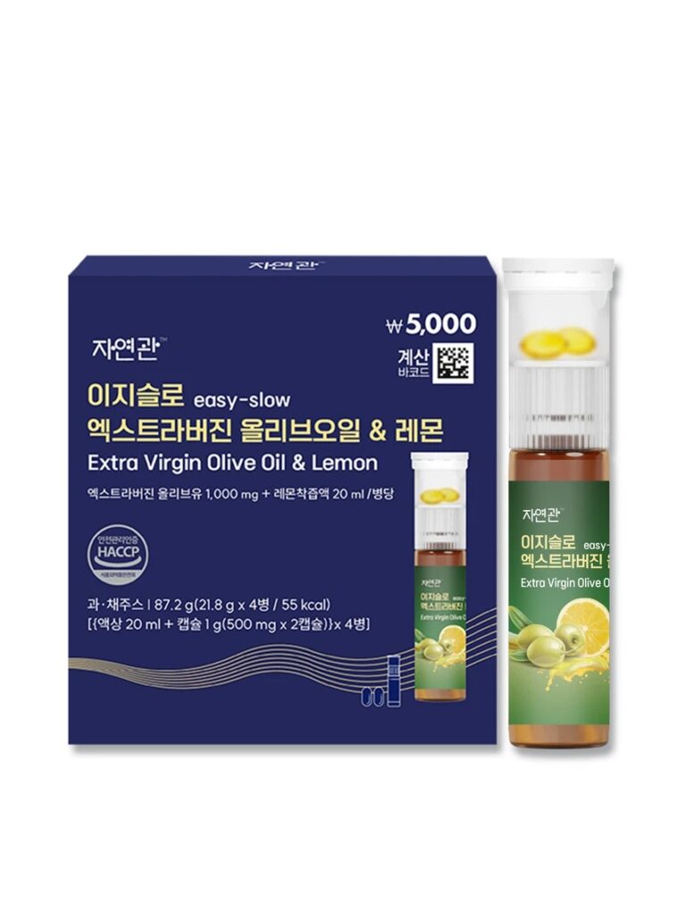 自然馆 Ijiseulro 特级初榨橄榄油＆柠檬 4瓶装
