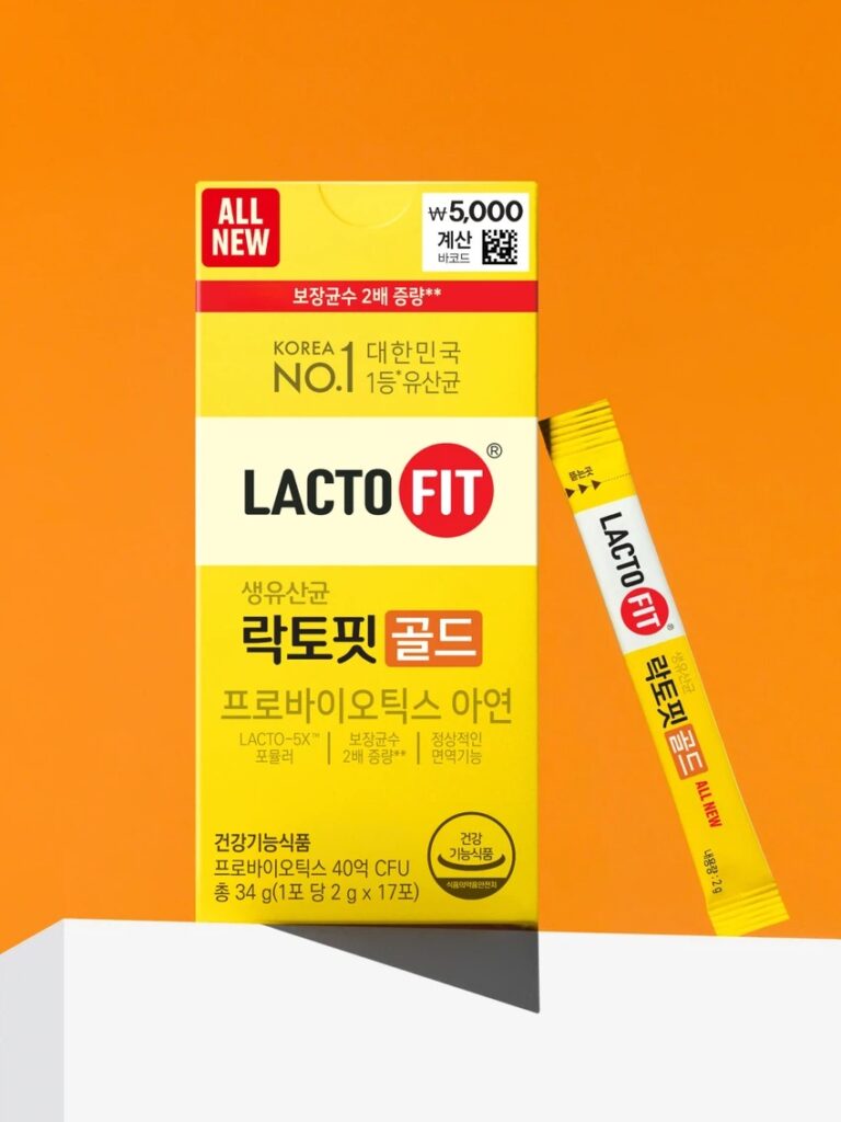 钟根堂健康 乳酸Pit 金色