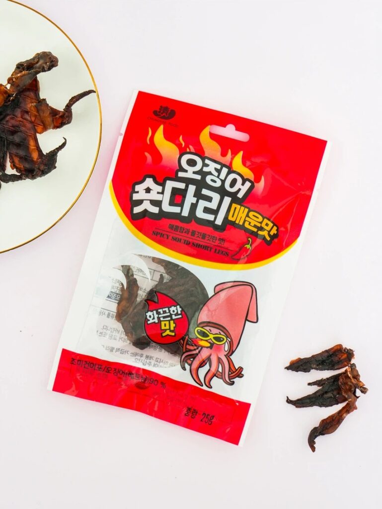 鱿鱼 短腿 辣味 25g