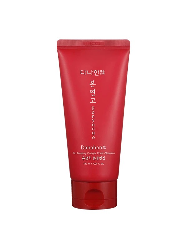 丹娜韩 本然高 红参草 泡沫洁面乳 120ml