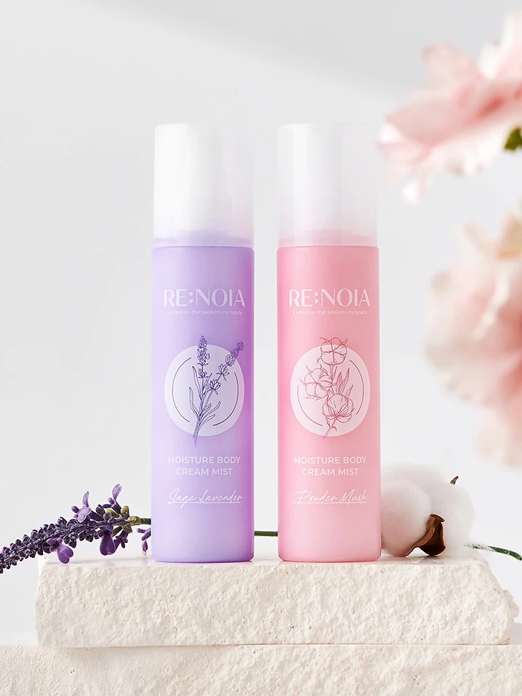 Renoia 身体 乳霜喷雾 粉末香型 150ml