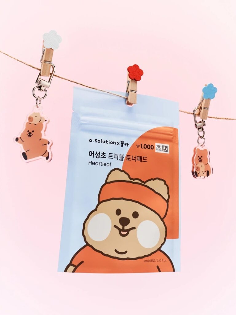 A-Solution 鱼腥草痘痘修护 爽肤水湿敷面膜贴 4片 X Koka