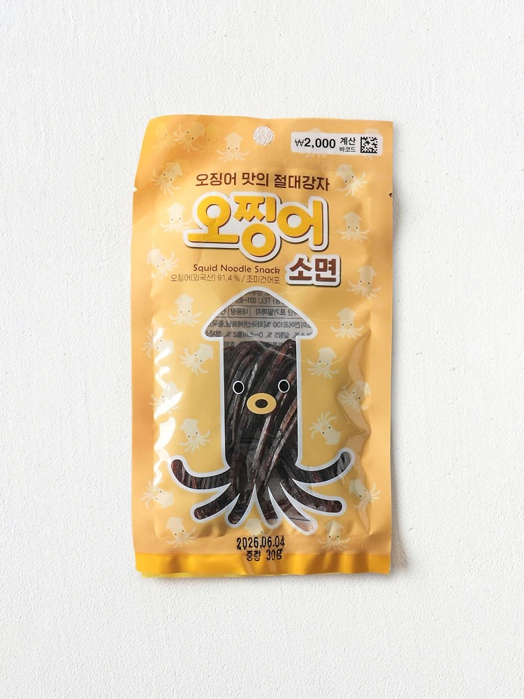 青海 Ojjingeo Somyeon 30g