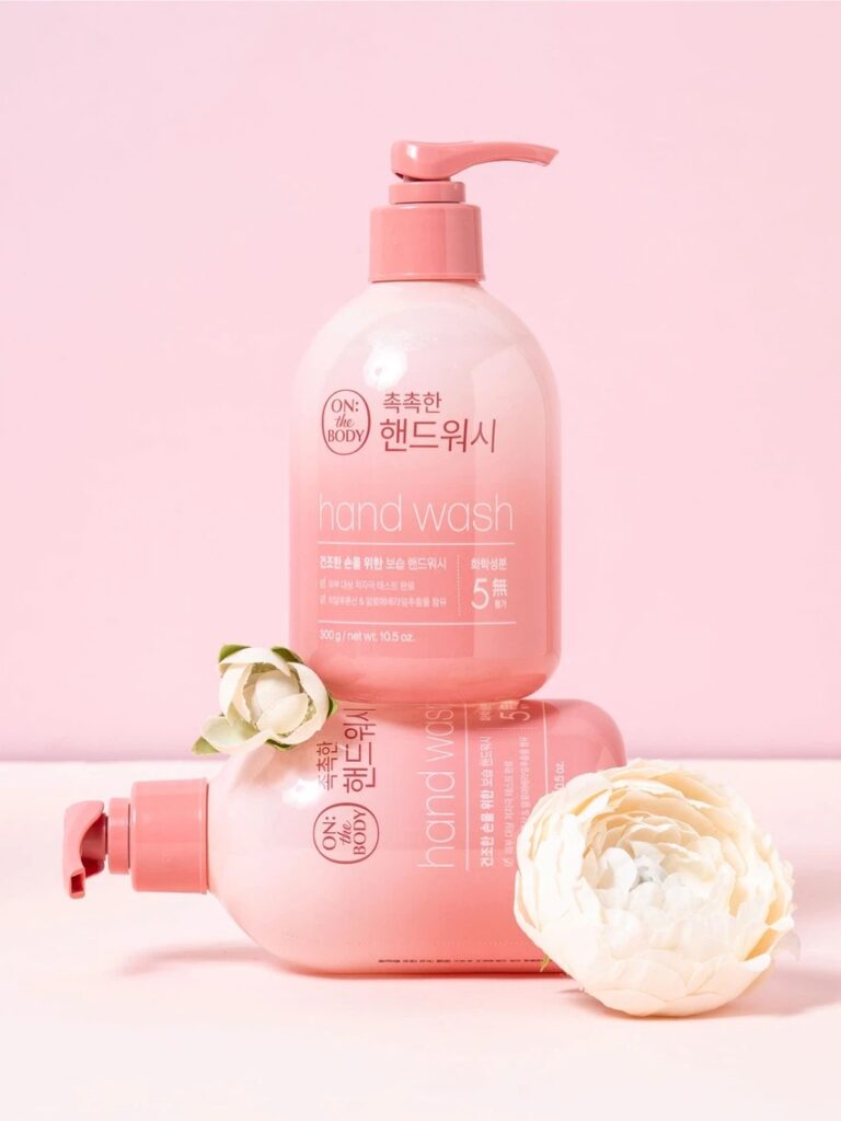 国民美妆品 On The Body 香氛保湿洗手液 柠檬马鞭草香 300ml