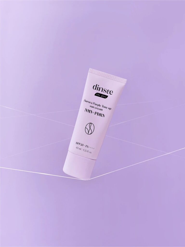 Dinsey Deo焕亮 Orora NMN PDRN 紫色提亮 防晒霜 40ml