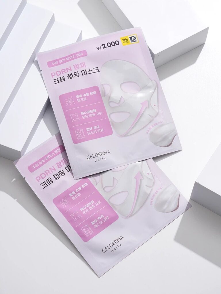 CELDERMA雪黛玛 PDRN 光彩面霜 包装面膜 1片