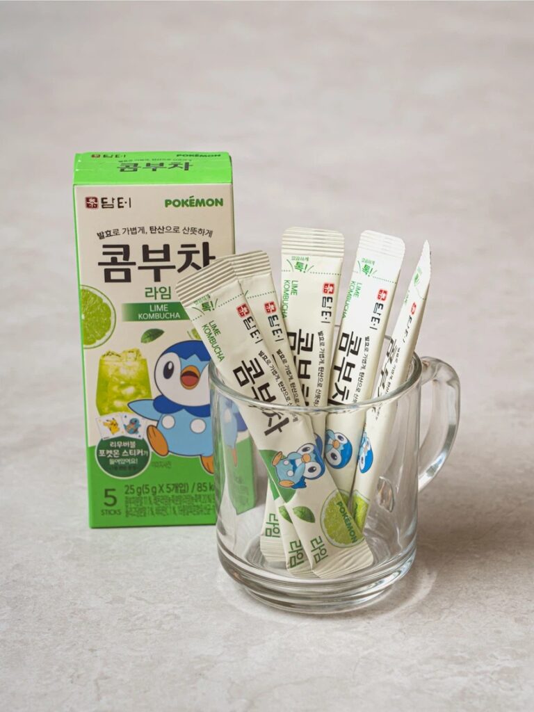Damteo 神奇宝贝 康普茶 5瓶装 青柠