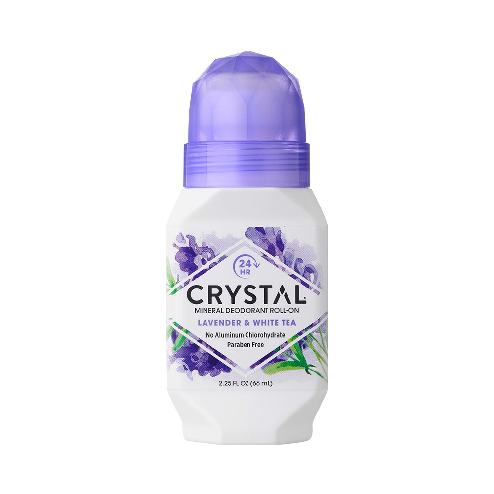 Crystal 止汗滚珠 薰衣草&白茶 66ml