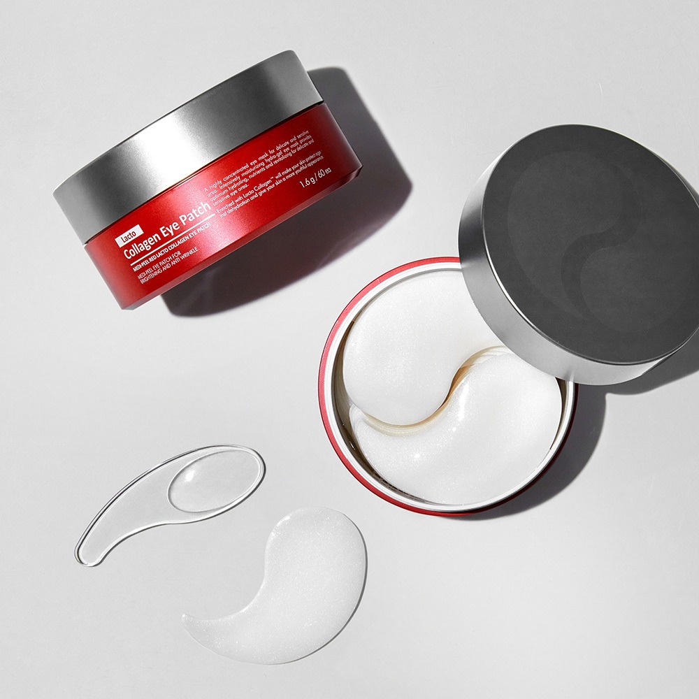 [Nunga 弹力] MEDIFEEL美蒂菲 红色乳酸 胶原蛋白眼贴 60片