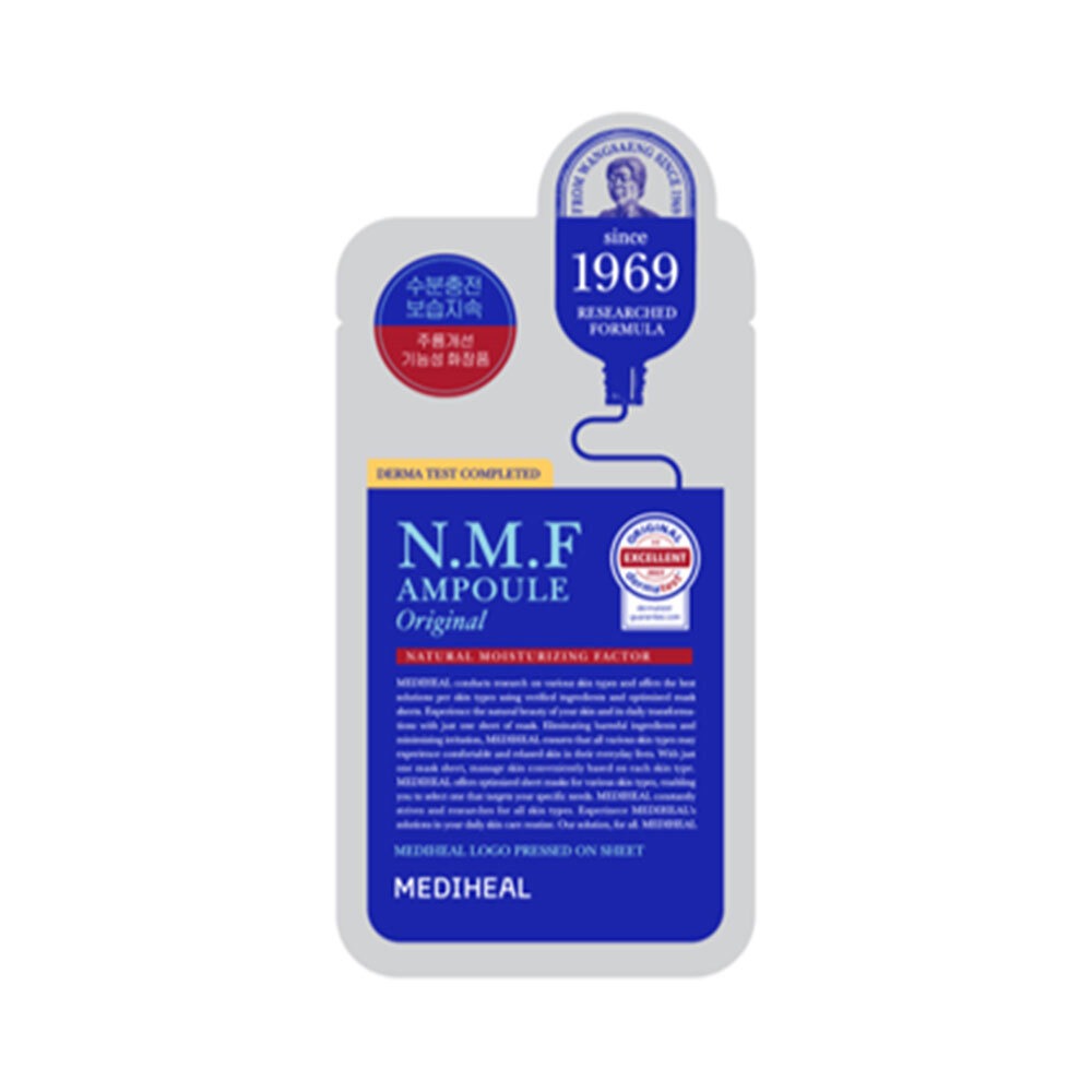 [12Eokjangdolpa] Mediheal Deo NMF 安瓶面膜 原味 10片