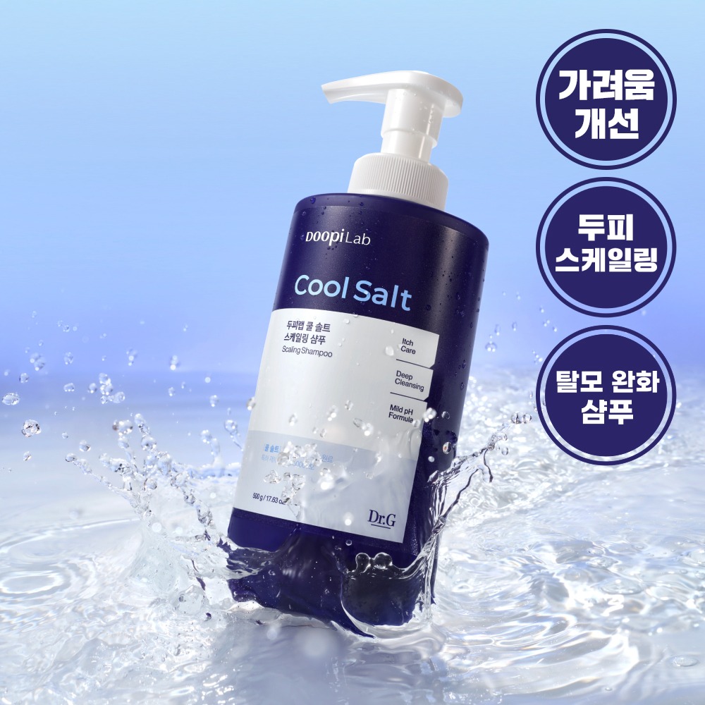 [角质/清凉/Garyeoum]Dr.G 头皮实验室 Kul Solteu 去角质 洗发水 500g