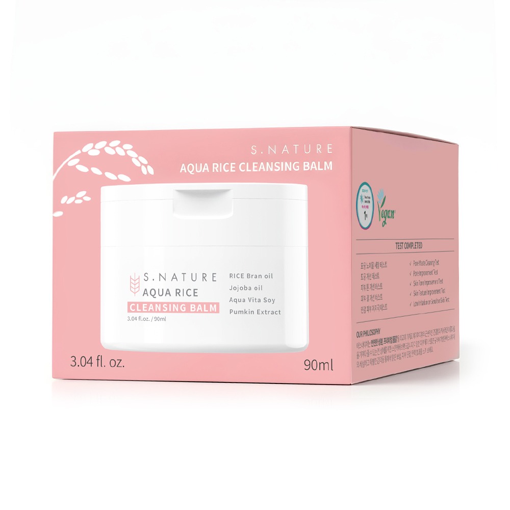 [卸妆Sunssak/JjondeukBaekseol主机棒] Esnature 水润米糠洁面膏 90ml