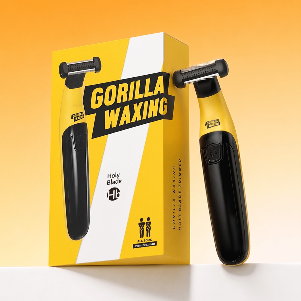 Gorilla Waxing Gat BlayDeu 身体Teurimeo Selpeu Waksing Jemo 剃须刀