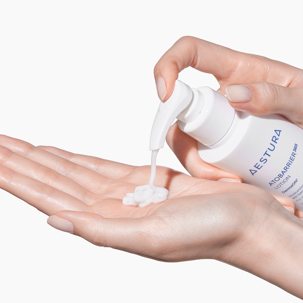 AESTURA Atobarrier365 乳液150ml 企划装 (水凝精华 25ml+Ceramide-玻尿酸安瓶 7ml)