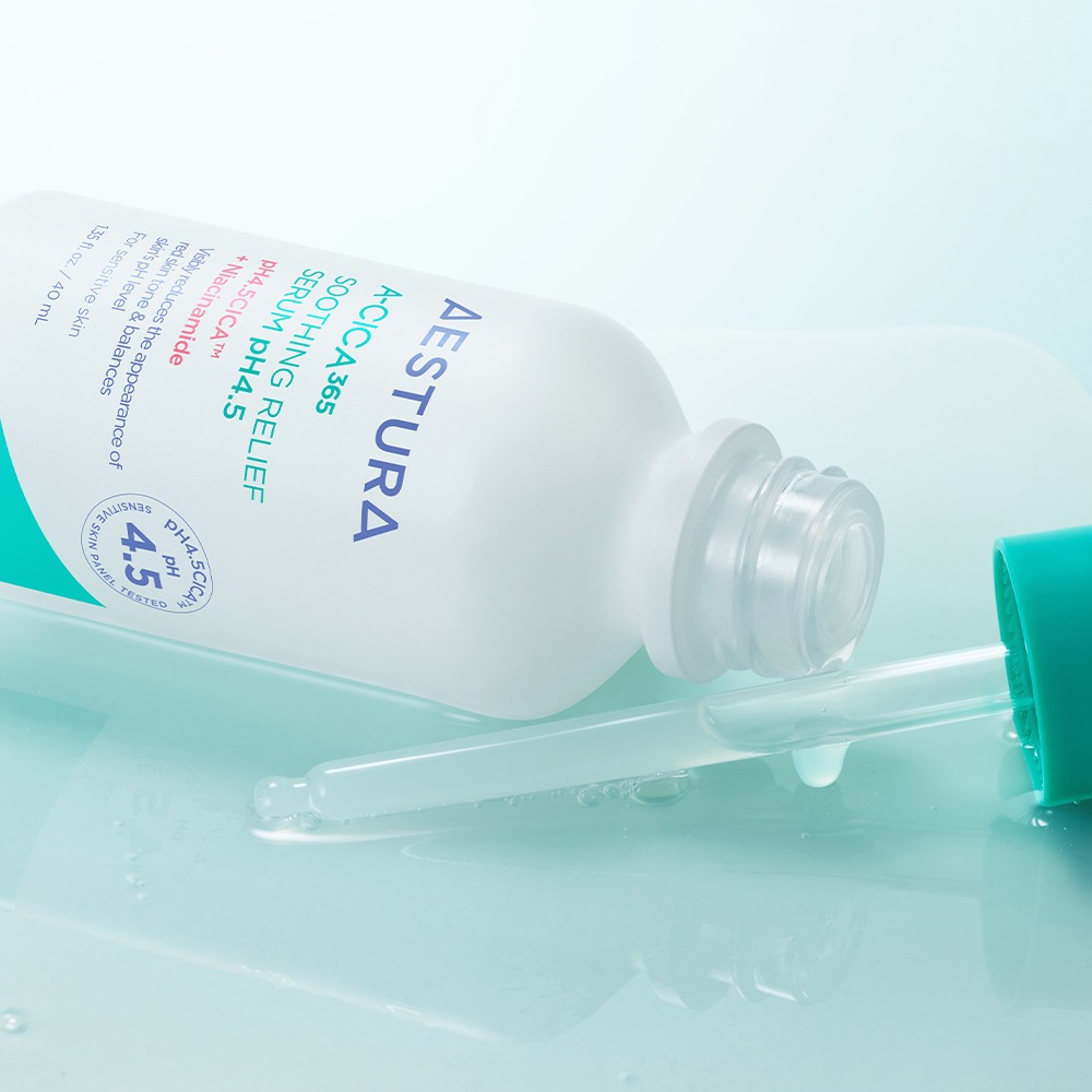 AESTURA ACICA365 痕迹舒缓精华 pH4.5 40ml 企划装 (+精华 20ml+面霜 1ml)