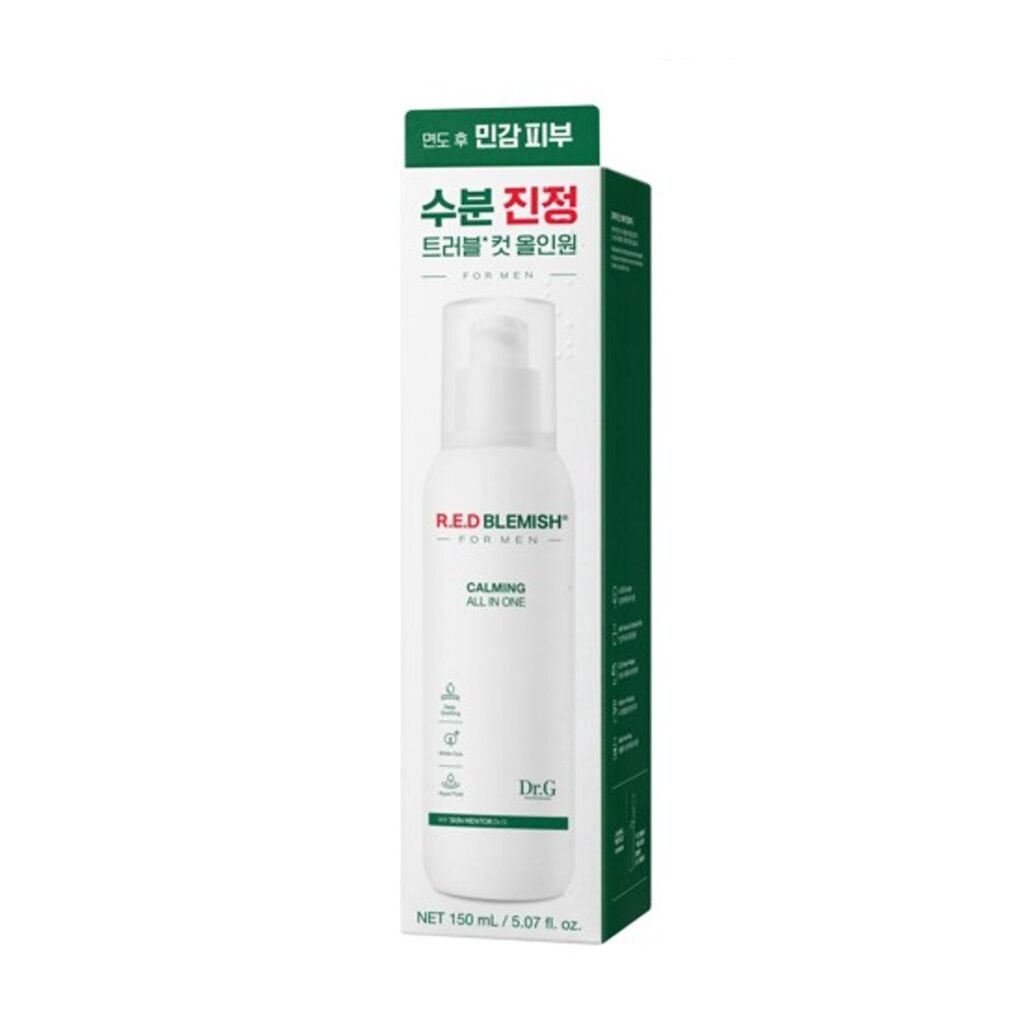 [升级版/痘痘修护/Myeondohu] Dr.G 红色痘痘修护 男士 舒缓多效合一 150ml 2Jong (单品/企划装)