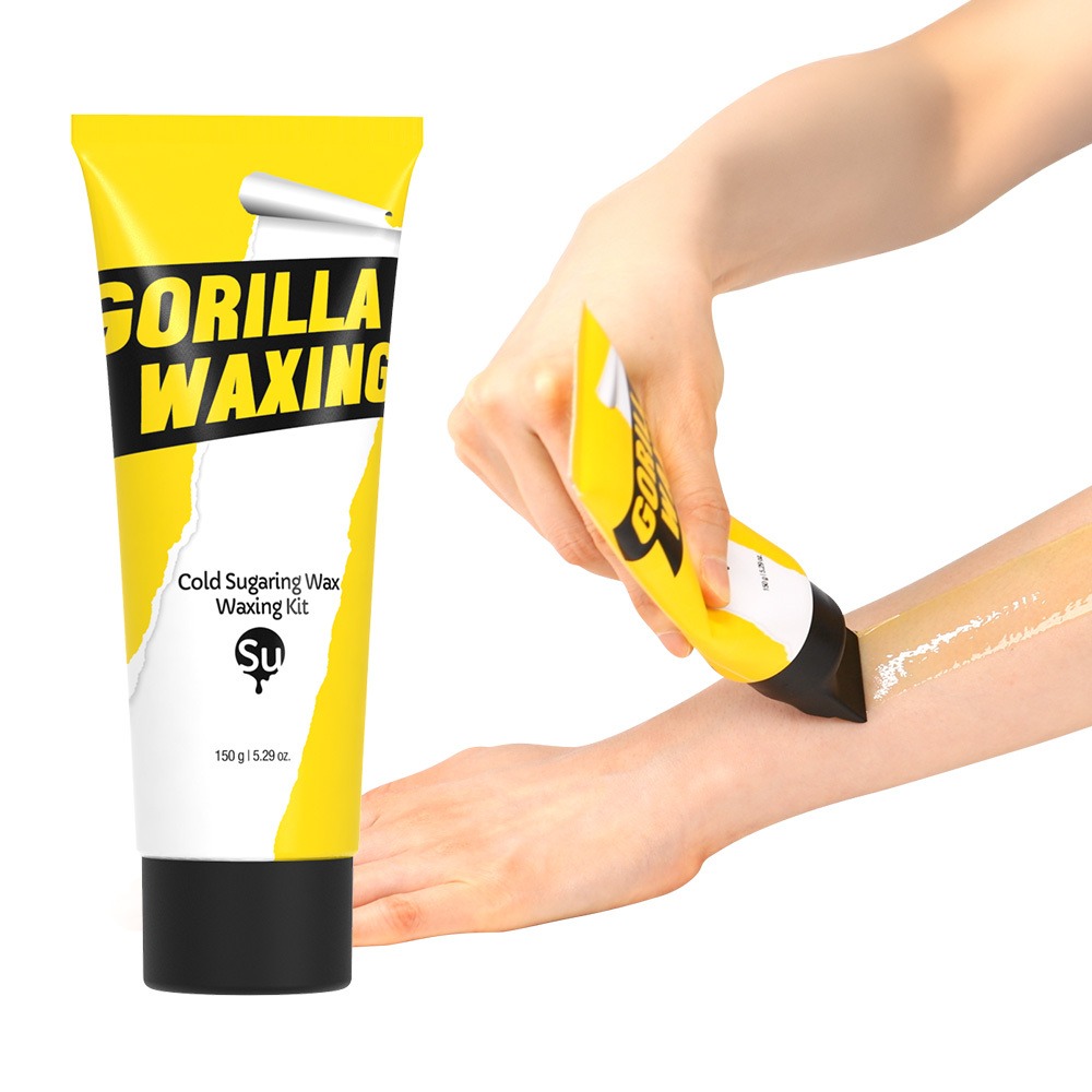 Gorilla Waxing 冷冻冷糖脱毛蜡 自用脱毛套装 1片装 (150g x 1ea)