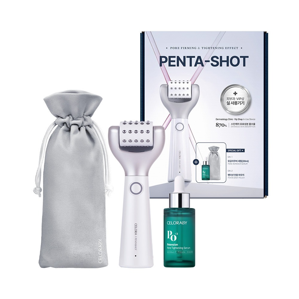 [7Jung毛孔护理] SelroraBY Pentasyat [企划装(+毛孔精华30ml+粉扑包)/单品]