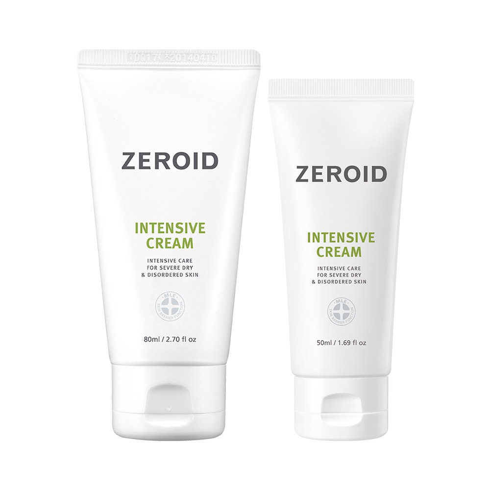 [大容量] Zeroid 强化保湿面霜 80ml 企划装（赠50ml）