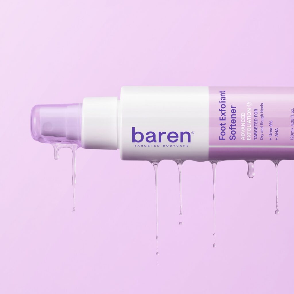 Baren Bal角质Jiu片 脚部软化剂 120ml (温感)