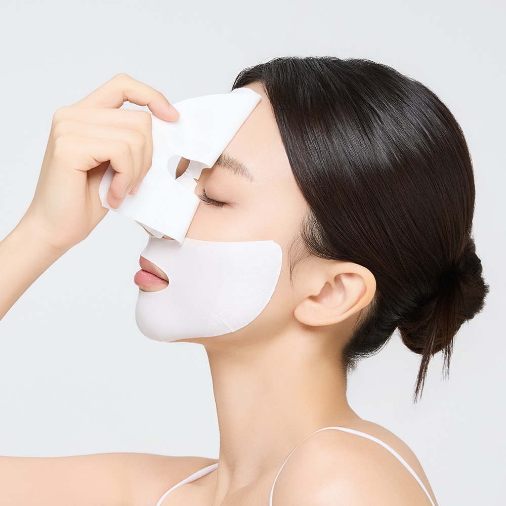 [Sseommeo主机Peuteu/4片装/240Sigan Sok补水+毛孔紧致] Esnature 水润角鲨烷补水面霜 Raepping面膜 4片装