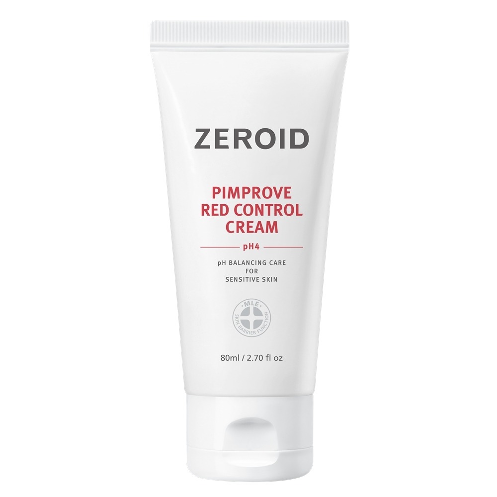 [痘痘肌推荐/弱酸性屏障护理] Zeroid Pimpeurobeu 红色控油修护霜 pH4 80ml