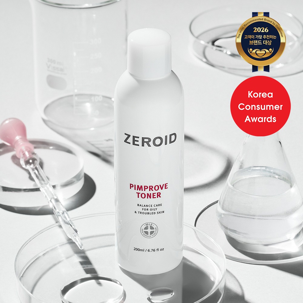 [低刺激角质护理] Zeroid Pimpeurobeu 爽肤水 200ml
