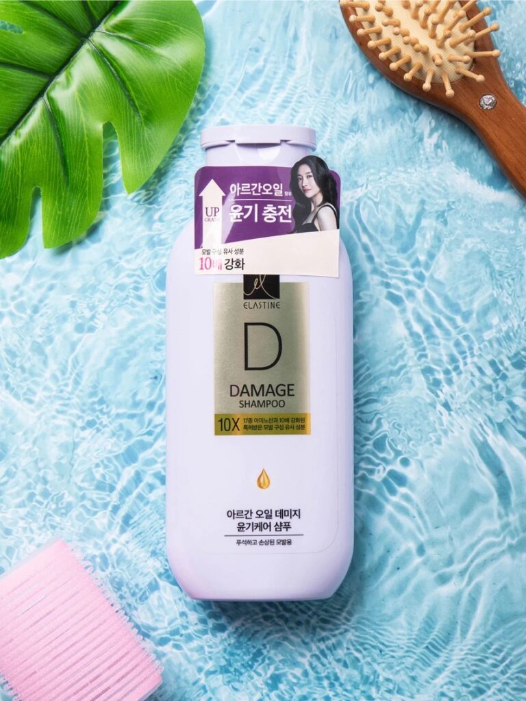 Elastine 摩洛哥坚果油 Demiji Yun主机 修护 10X 洗发水 200ml