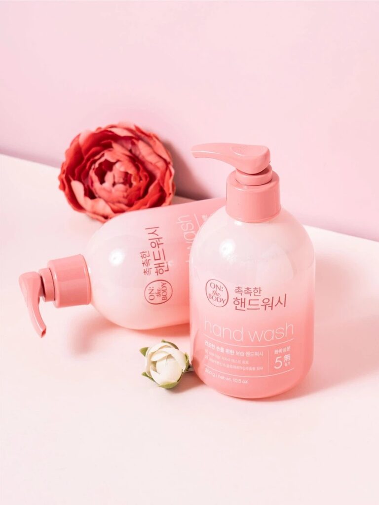 国民美妆品 On The Body 香氛保湿洗手液 柠檬马鞭草香 300ml