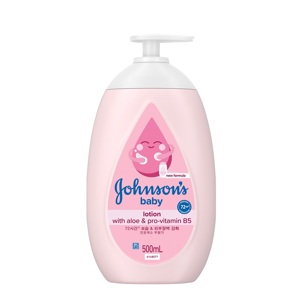 Johnson'sBeibi 粉色乳液500ml (A主机Hyang乳)