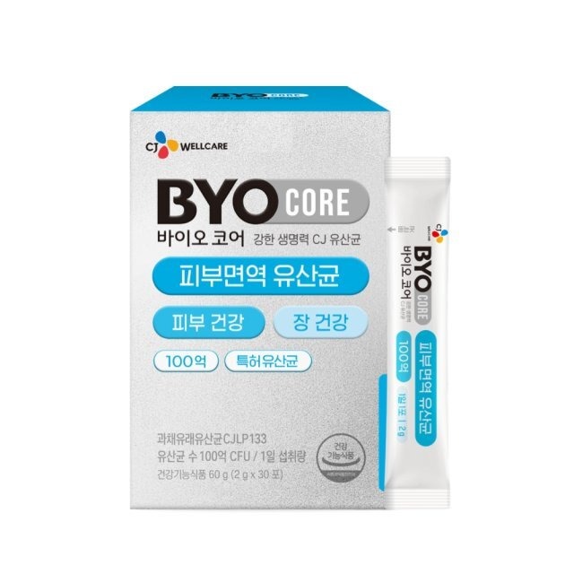 CJ BYOkoeo Pibumyeonyeok益生菌 100Eok 30+10包/30粒