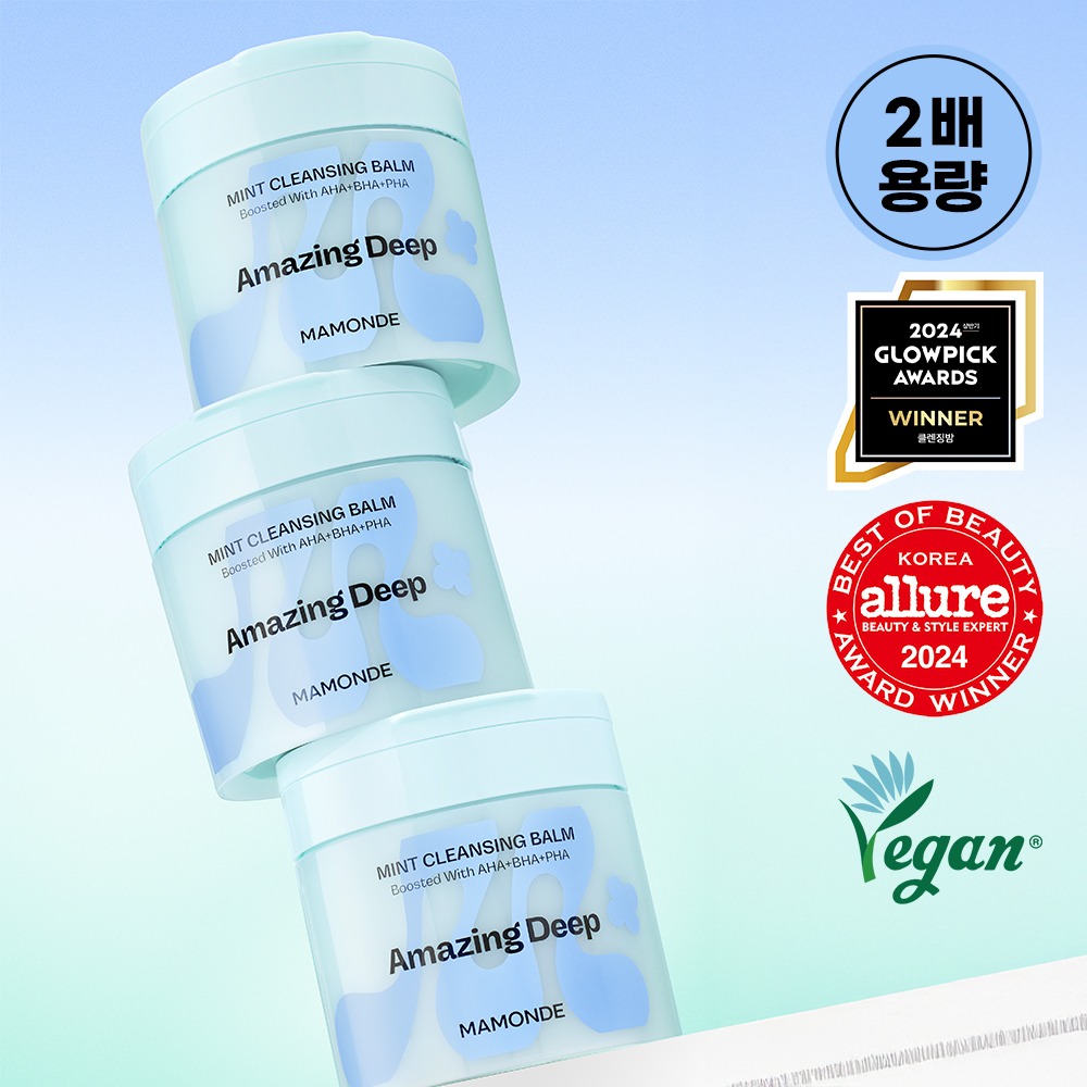 [大容量/清洁控油] Mamonde Eomeijing Dip 薄荷 洁面膏 180ml
