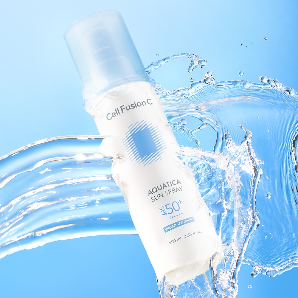 [Ppurineun 防晒霜/补水修护] Cellfusion C 水润Tika Sseon 喷雾 100ml