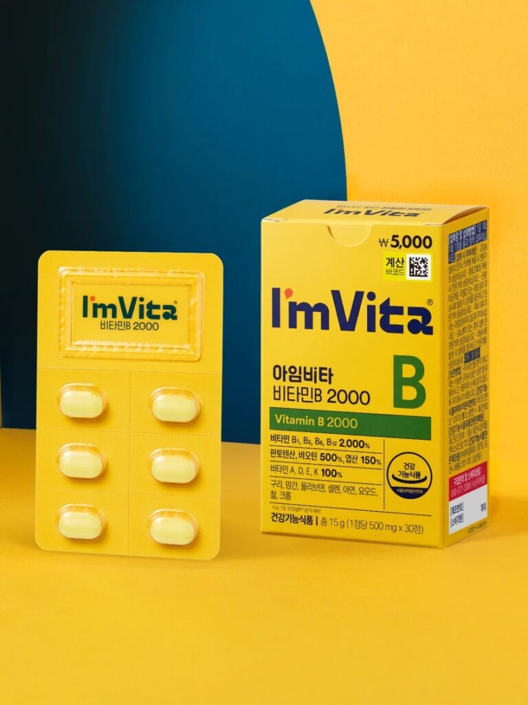 [Gimubin PICK] 钟根堂健康 AimVITA 维生素B 2000 30片 30日量