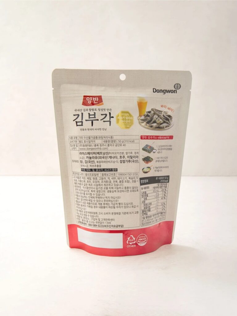 东元 Yangban Gimbugak 50g