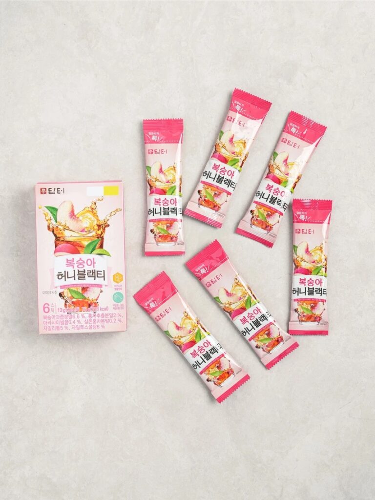 Damteo 桃子蜂蜜红茶 13g X 6包